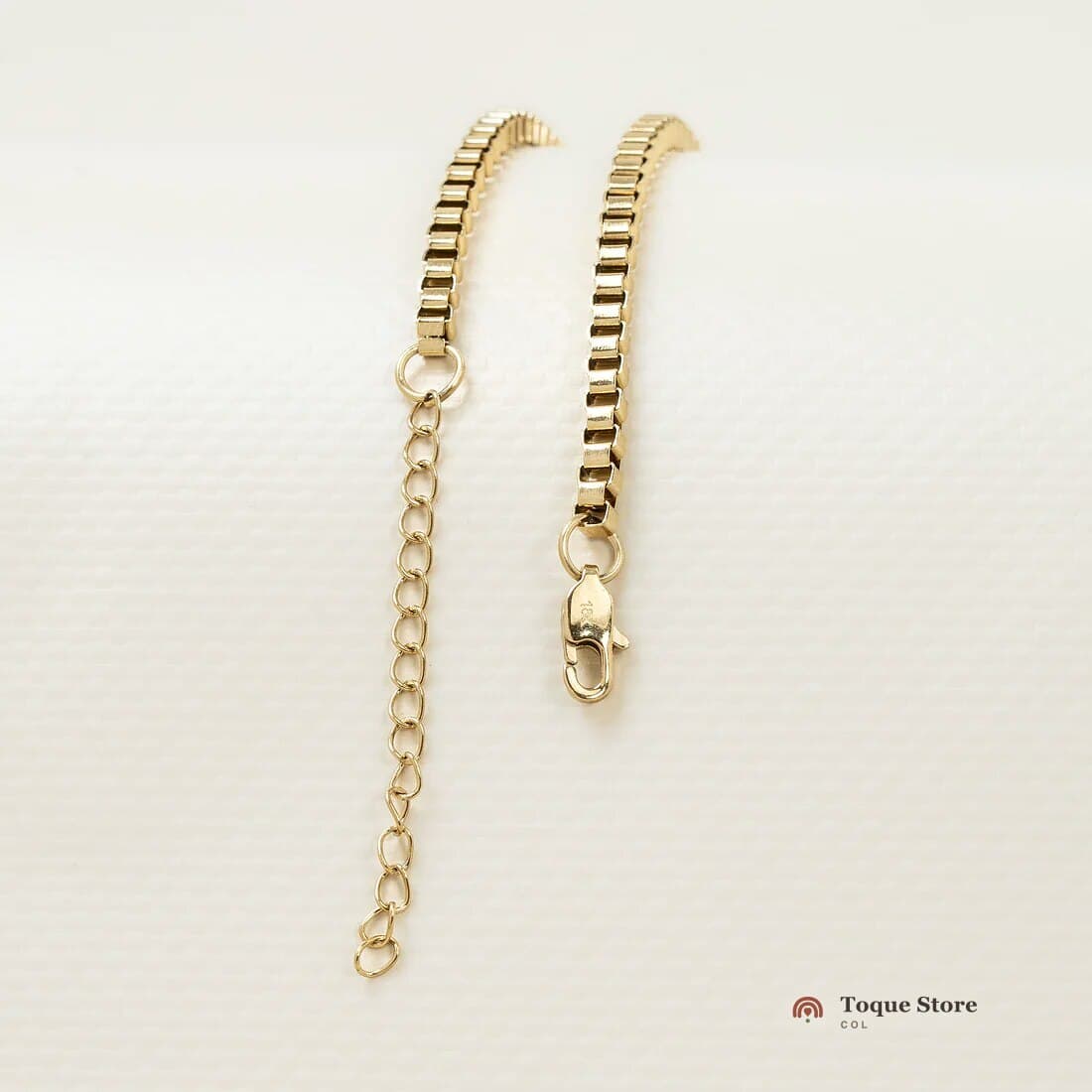 Pulsera Box en oro laminado, foto 3